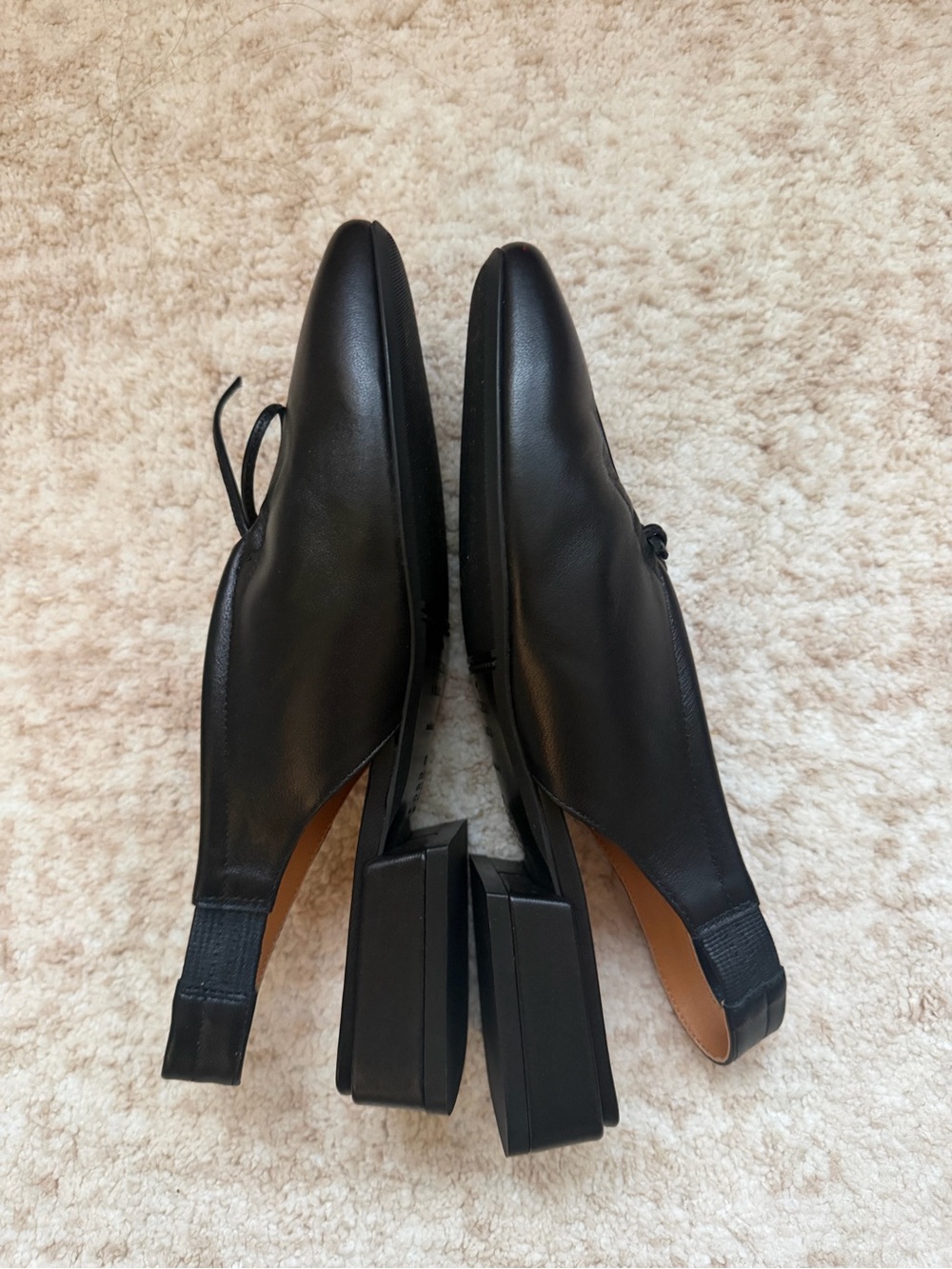NEW Sezane Philippine Low Mary Janes in Smooth Black (US 6) - Picture 6 of 14